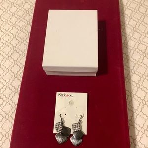 Style and Co. Three Tier Dangling Earrings